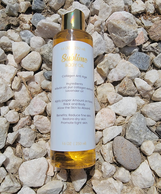 Collagen serum oil 8oz  ( body oil serum)